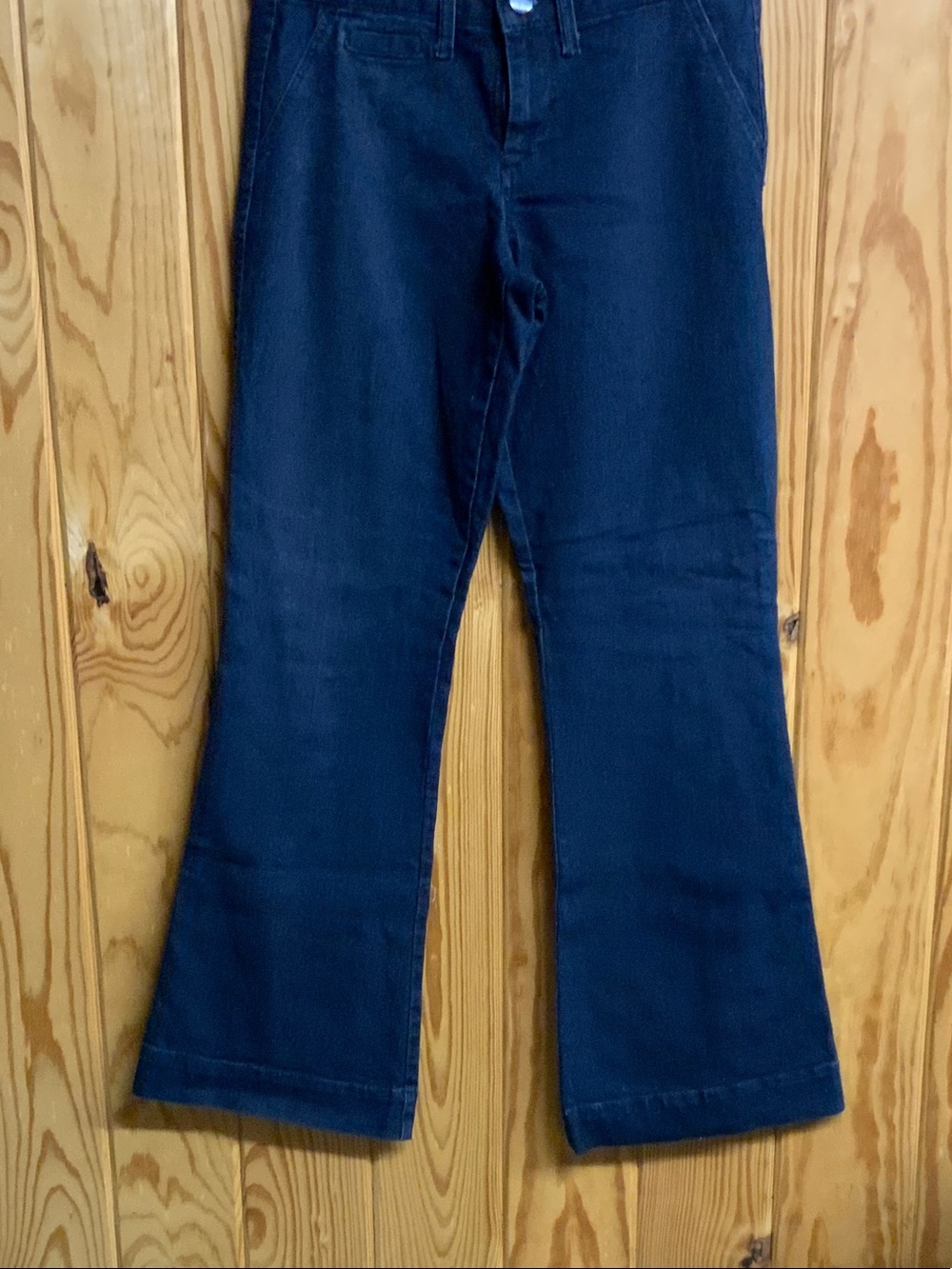 Classic Navy Flared Women's Jeans